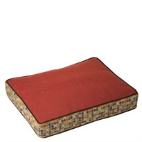 Molly B. Pet Bed - Herringbone Cardinal