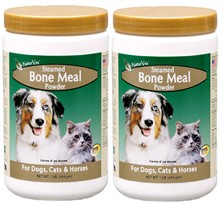 2-PACK NaturVet Steamed Bone Meal Powder  (2 lb)