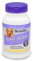Nutri-Vet Nasty Habit for Dogs (60 Chewables)