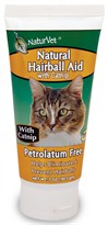 NaturVet Natural Hairball Aid with Catnip (3 oz)