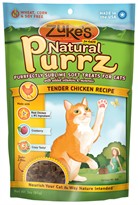 Zuke's Natural Purzz Healthy Moist Treats For Cats - CHICKEN (3 oz)