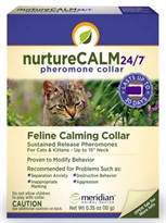 NatureCALM 24/7 Feline Calming Pheromone Collar (Upto 15" Neck)