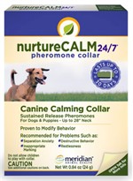 NatureCALM 24/7 Canine Calming Pheromone Collar (Upto 28" Neck)