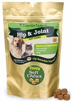 Naturvet Hip & Joint for Dogs & Cats (120 soft chews)