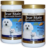 2-PACK Naturvet Tear Stain Supplement  (400 grams)