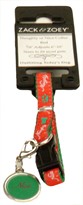 Zack & Zoey Naughty or Nice Collar 6-10in (RED)