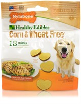 Nylabone Corn & Wheat Free - Real Chicken (18 mini chews)