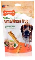 Nylabone Corn & Wheat Free - Real Chicken (4 medium chews)