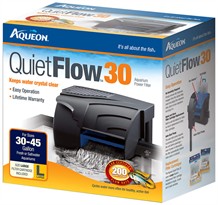 Aqueon QuietFlow 30 Aquarium Power Filter