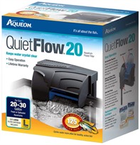 Aqueon QuietFlow 20 Aquarium Power Filter 
