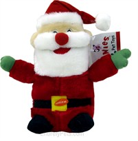 Holiday Singing Santa (9")