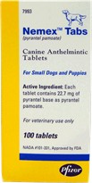 Nemex Tabs For Small Dogs and Puppies (100 Tablets)