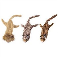 3-PACK Spot Skinneeez Stuffing Free Jungle Cats Assortment (25")