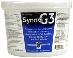 SynoviG3 SOFT CHEWS (120 chews)