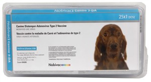 Nobivac Canine 3-DA (25 Dose)