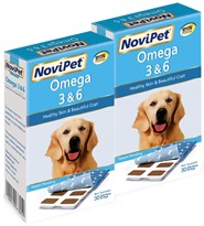 NoviPet Omega 3 and 6 Supplement for Dogs 2-PACK (60 Ct.)