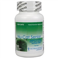 Nu-Cat Senior Chewable Tablets (240 ct)