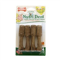 Nylabone Nutri Dent Edible Puppy Dental Chews - Bacon & Cheese Medium (4 ct)