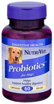 Nutri-Vet Probiotics for Dogs (60 Capsules)