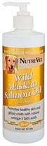 Nutri-Vet Wild Alaskan Salmon Oil for Dogs (16 oz)