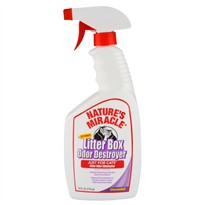 Nature's Miracle Ultimate Litter Box Odor Destroyer Spray for Cats (24 oz)