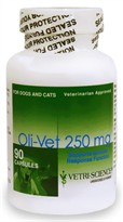 Oli-Vet Olive Leaf Extract 250 mg (90 caps) by VETRI-SCIENCE