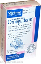 Omegaderm (60 single dose packs) for Dogs over 20 lbs.
