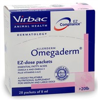 Omegaderm EZ Dose Packets Over 20 lbs. (28 packets of 8 ml)