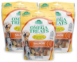 3 PACK Pet Botanics Healthy Omega Treats - Salmon (18 oz)