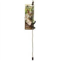 Ourpet's Play-N-Squeak Flick'n Stick Teaser Play Wand