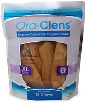 Ora-Clens Oral Hygiene Chews X-LARGE (15 Chews)