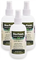 3 Pack Ora-Fresh Dental Care Spray (8 oz)