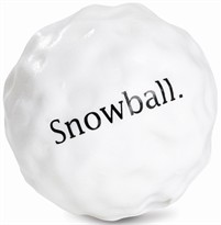Orbee Tuff Snowball Toy