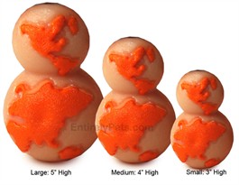 Orbee Tuff Orbo Glow/Orange - SMALL