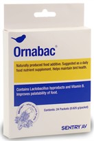 Sentry AV Ornabac for Birds (24 packets)