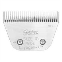 Oster Size Wide # 10 Cryogen-X Blade w/Agion Coating