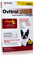 Ovitrol X-Tend Flea & Tick Spot On for Small Dogs (13-31 lbs) - 3 MONTH