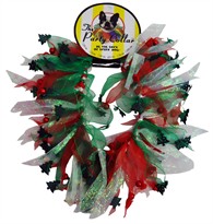 Holiday Party Collar - Xmas Tree - XSmall (8")