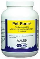 Pet-Form (500 tablets)