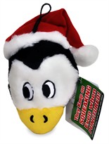 Kyjen Plush Puppies Invincible Penquin Ornament