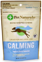 Pet Naturals Calming Chews for Medium & Large Dogs (21 count)