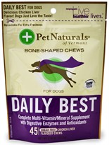 Pet Naturals Daily Best Chews for Dogs (45 count)