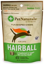 Pet Naturals Hairball Chews for Cats (45 count)