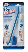 Four Paws Pet Dental Oral Hygiene Kit for Dogs