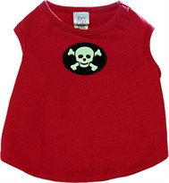 PET FLYS Happy Pirate Skull TANK TOP