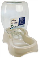 Petmate Cafe Waterer 0.75 Gallon - Pearl White
