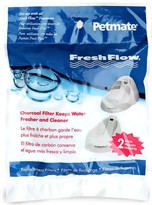 Petmate Fresh Flow Replacement Filter (2 pack) 12Pk Clip Strip