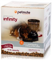 Petmate Infinity Programmable Lebistro 10 lbs - Black