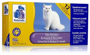 Petmate Litter Pan Liners Large (12 pack)