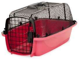Petmate Look N' See Carrier 19" upto 10lbs - Pearl Honey Rose